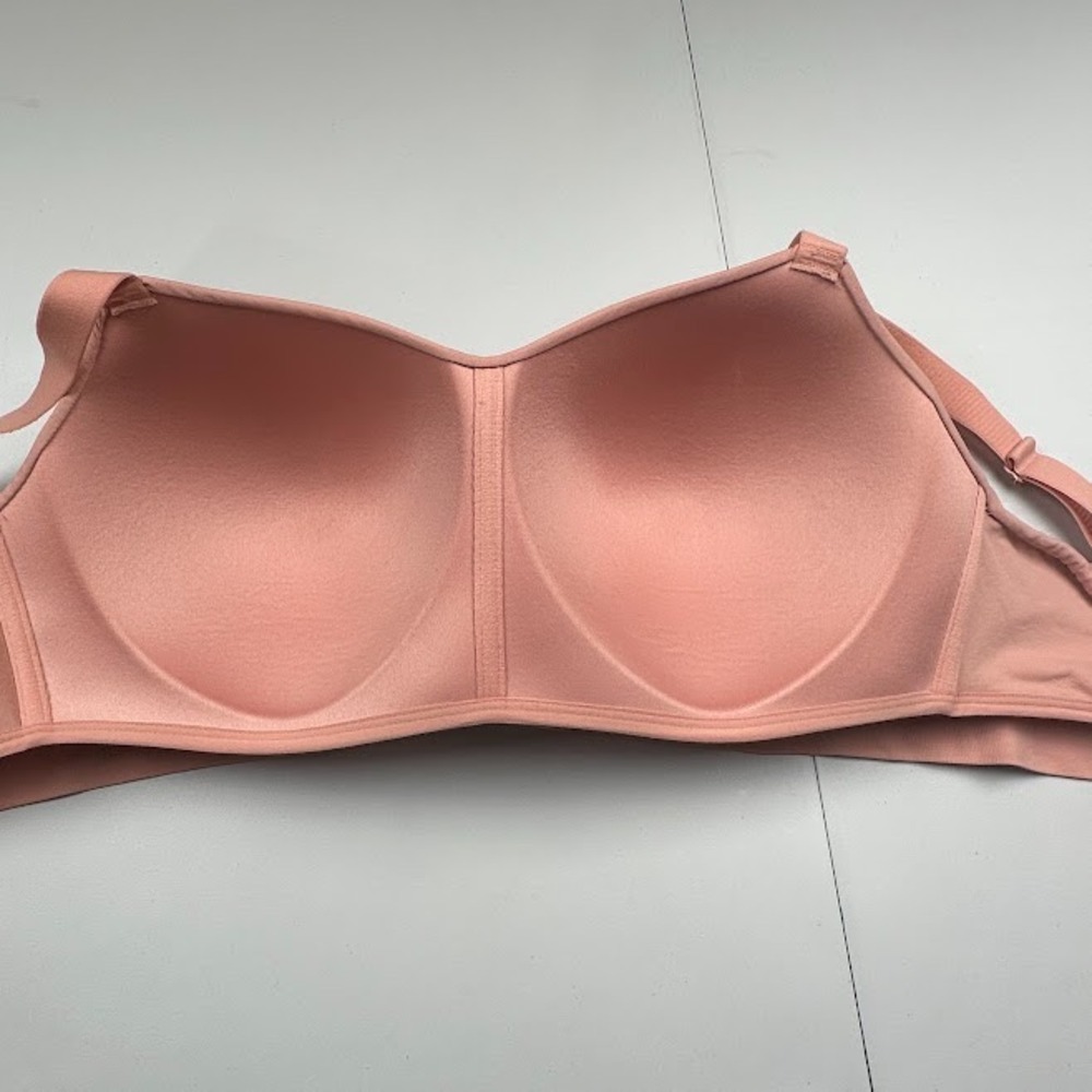Truekind Comfort Bra Womens 2XL Pink Wireless Convertible Adjustable Straps - Picture 5 of 7